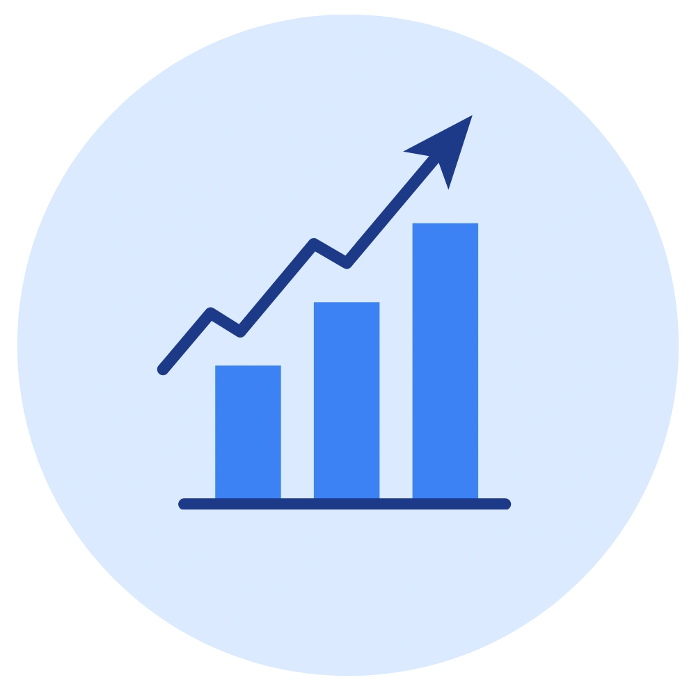 Revenue growth icon