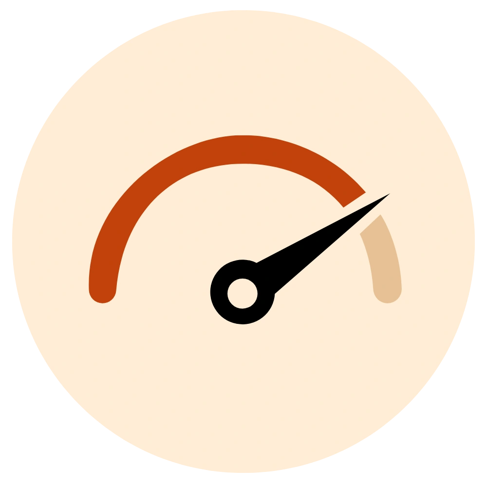 Work speed icon
